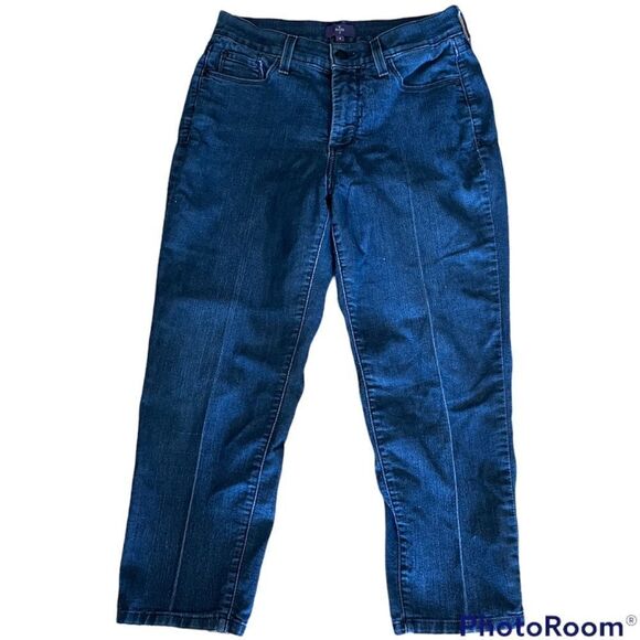 Not Your Daughter's Jeans NYDJ Capri Denim Capri Cropped Pants, Size 4 - Picture 1 of 3